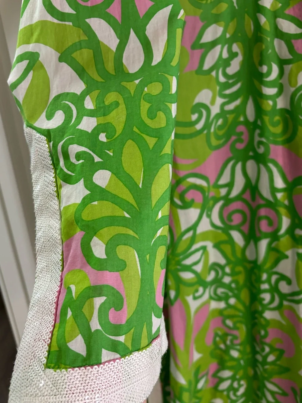 Rare HTF Vintage Lilly Pulitzer Colebrook Caftan XL - Picture 12 of 14